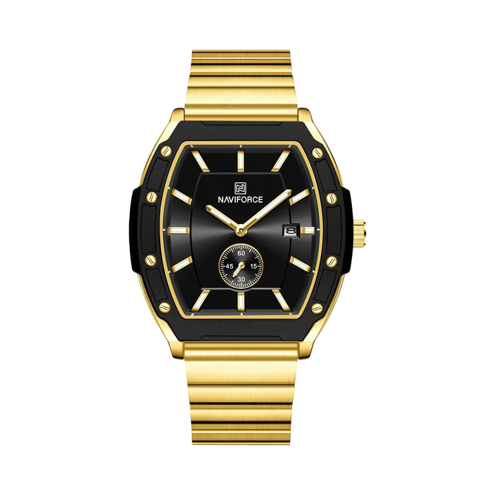 Reloj Naviforce NF8025 – correa dorada,
