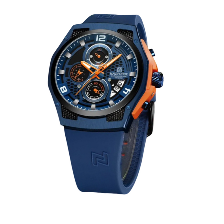 Reloj NAVIFORCE NF8051 – Cuarzo Cronógrafo, Estilo Deportivo Militar