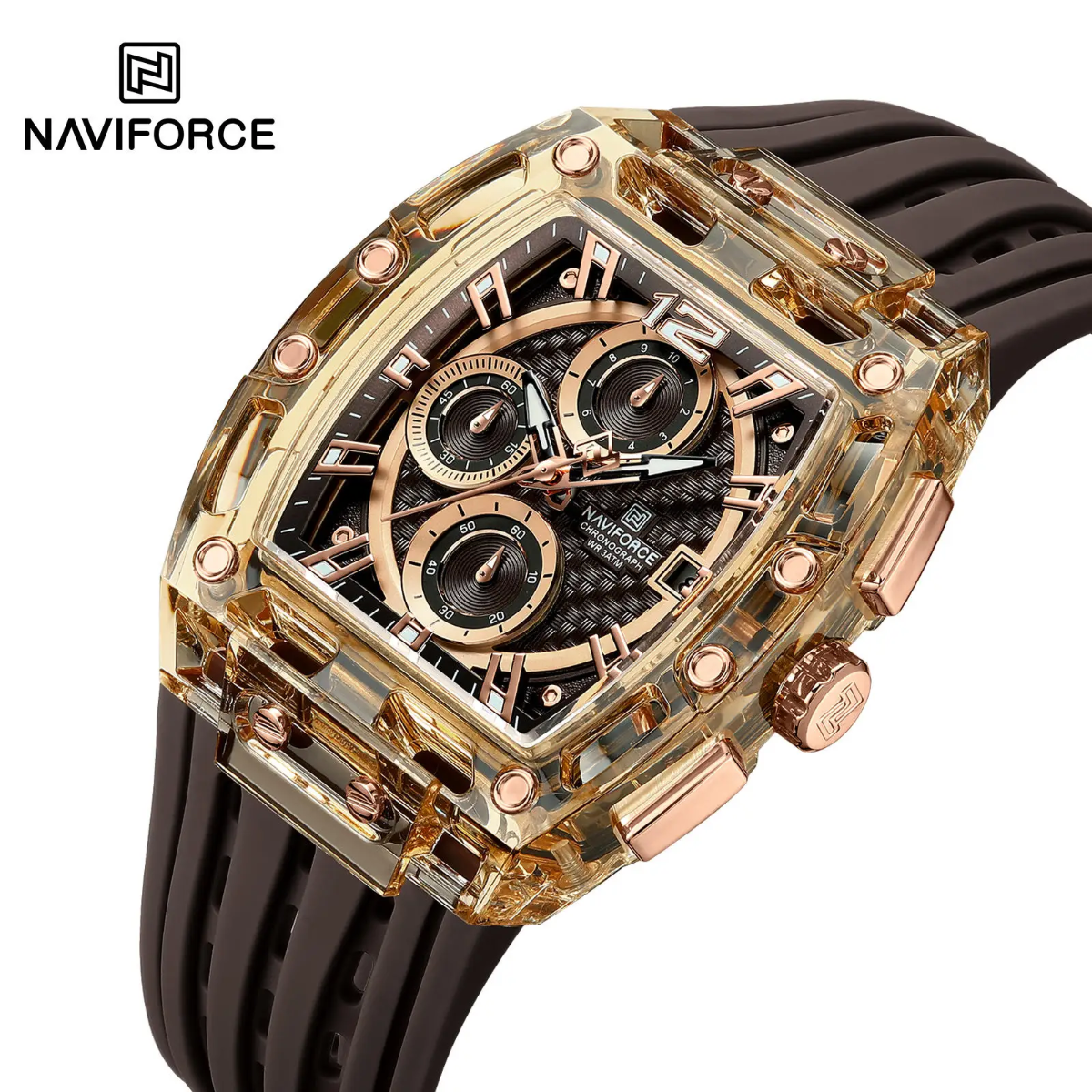 Reloj NAVIFORCE NF7105 – Cuarzo, Deportivo