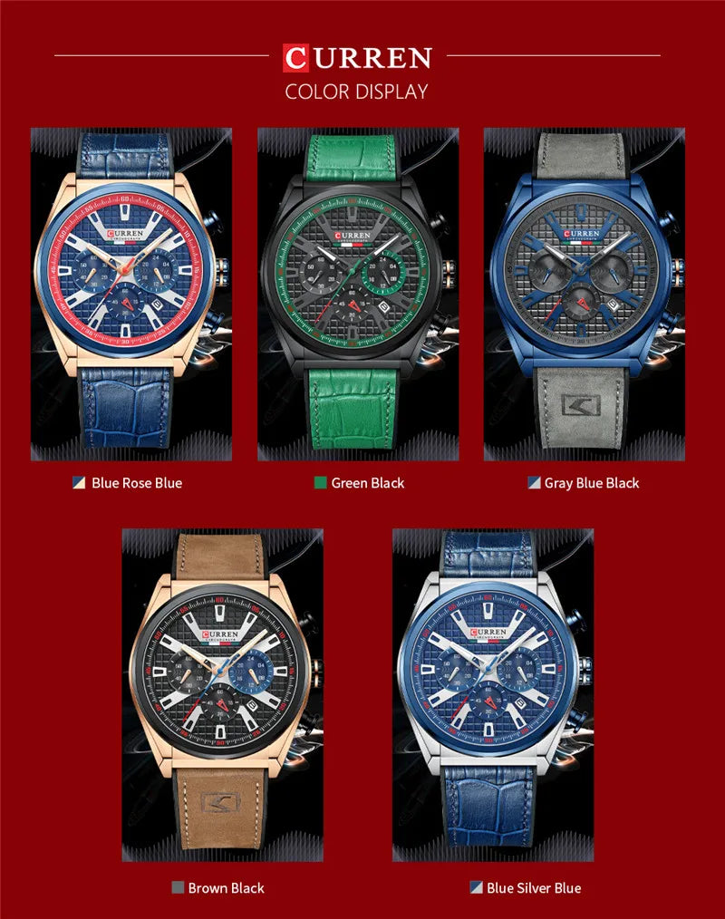 Curren 8392 Deportivo Verde