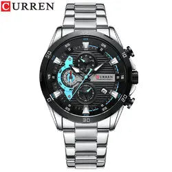 Curren 8402 Moda Masculina