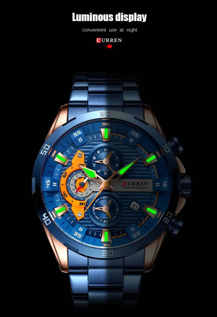 Curren 8402 Estilo Sofisticado