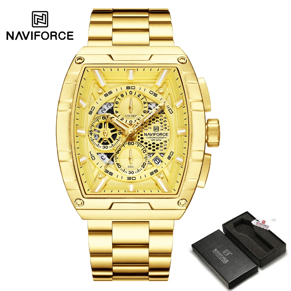 Naviforce Nf8066 Crono Hombre Acero