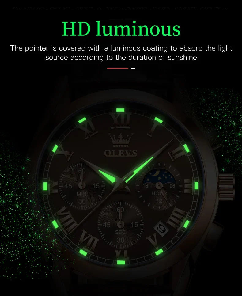 Olevs 2871 Cronógrafo de Lujo