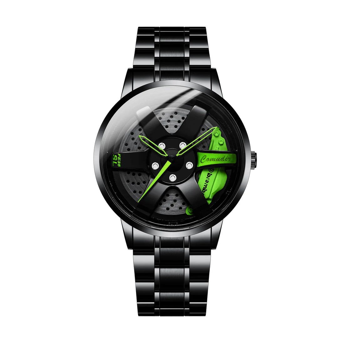 Fully Automatic Movement Watch Sports Men's Waterproof Wheel Style Non Mechanical Watch New Model Luxury Watch Quartz Clock