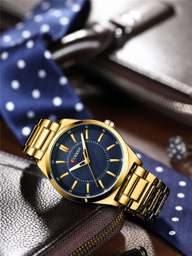 Curren 8407 Acero Elegante