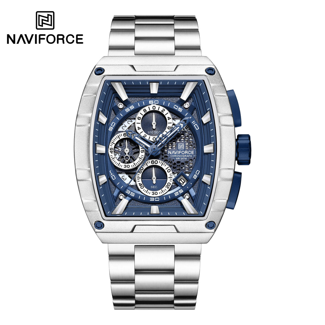 Naviforce Nf8066 Crono Hombre Acero