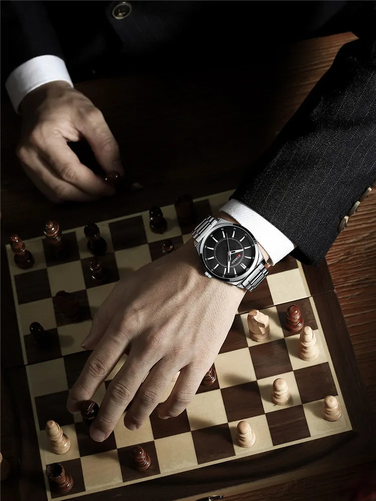 Curren 8407 Acero Elegante