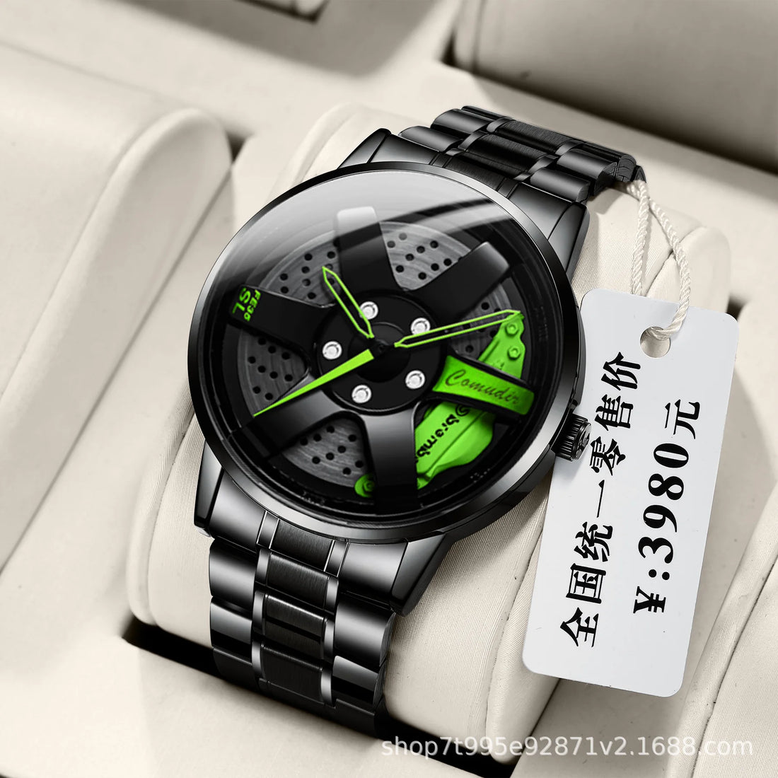 Fully Automatic Movement Watch Sports Men's Waterproof Wheel Style Non Mechanical Watch New Model Luxury Watch Quartz Clock