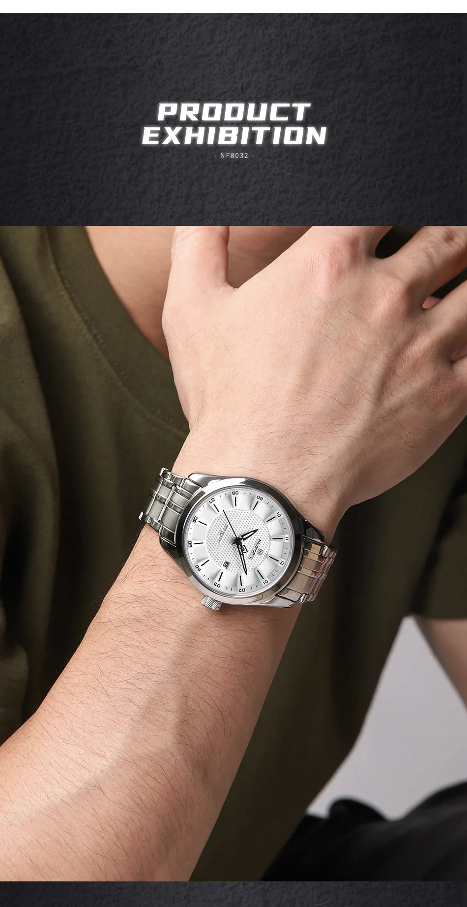 Naviforce NF8032 Elegante Cuarzo