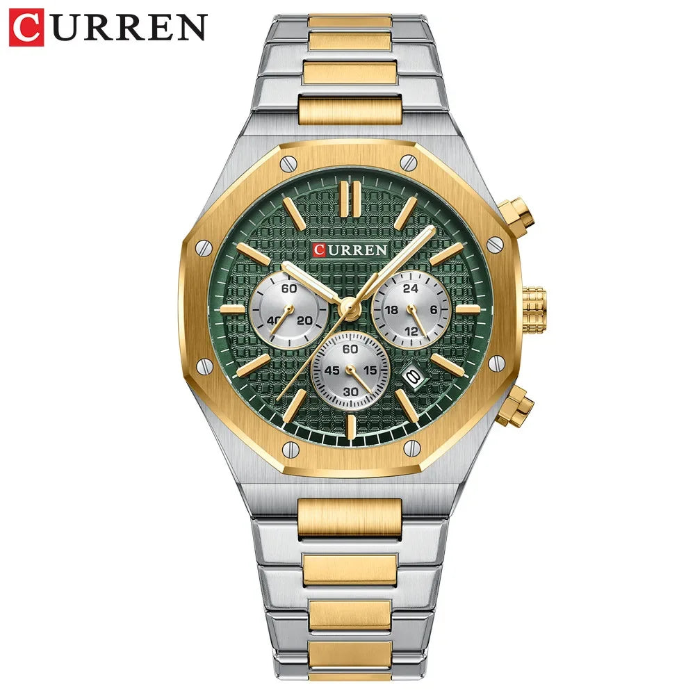 Curren 8440 Dorado Cronógrafo