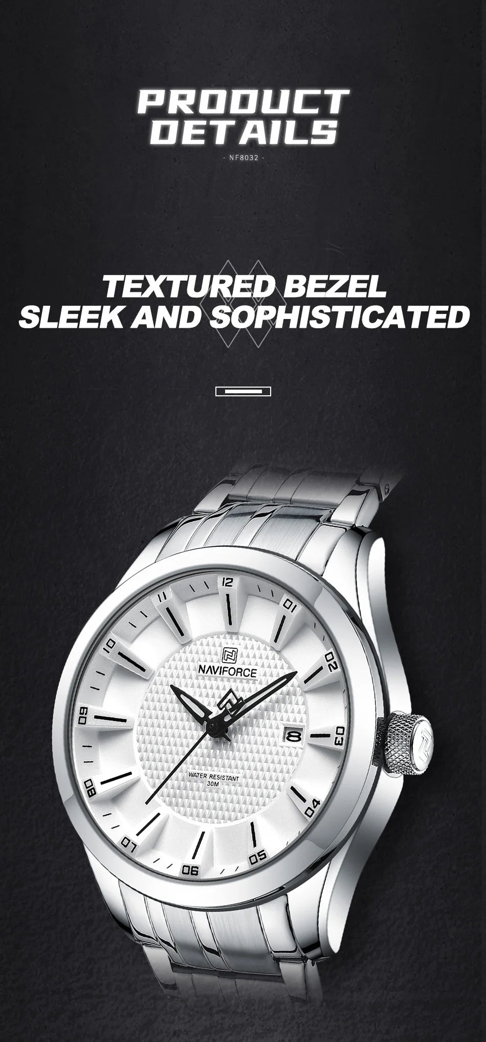 Naviforce NF8032 Elegante Cuarzo