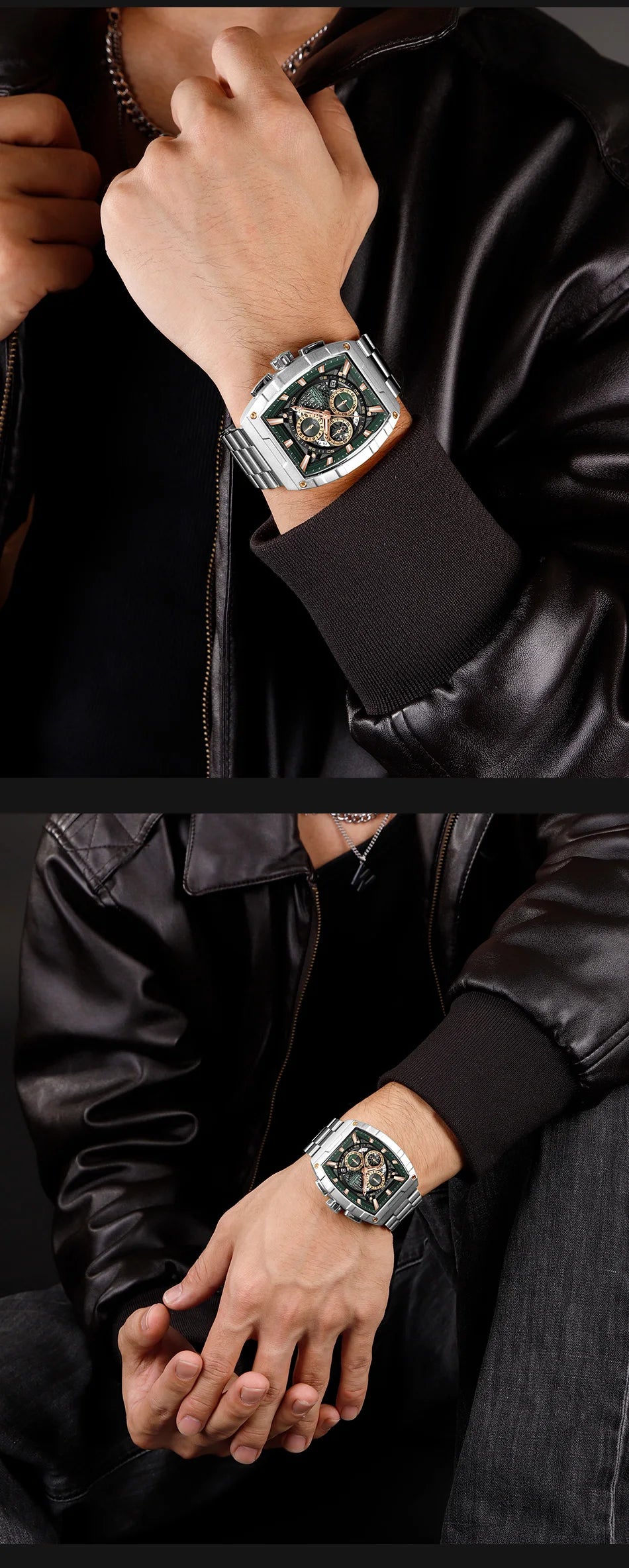 Naviforce Nf8066 Crono Hombre Acero